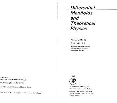 خرید و دانلود نسخه کامل کتاب Differential manifolds and theoretical physics, Volume 116