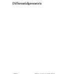 خرید و دانلود نسخه کامل کتاب Differentialgeometrie 007