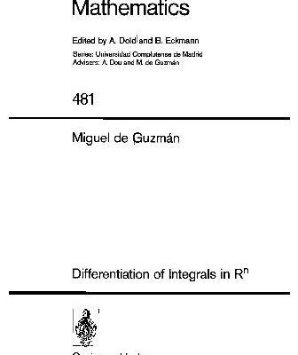 خرید و دانلود نسخه کامل کتاب Differentiation of Integrals in R to the Nth Power