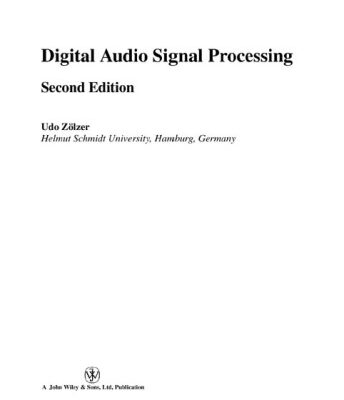 خرید و دانلود نسخه کامل کتاب Digital Audio Signal Processing