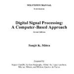 خرید و دانلود نسخه کامل کتاب Digital Signal Processing (SOLUTIONS MANUAL)