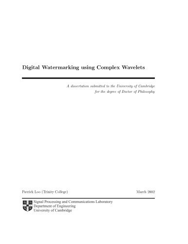 خرید و دانلود نسخه کامل کتاب Digital Watermarking using Complex Wavelets_689da4c8614ac.jpeg خرید و دانلود نسخه کامل کتاب Digital Watermarking using Complex Wavelets