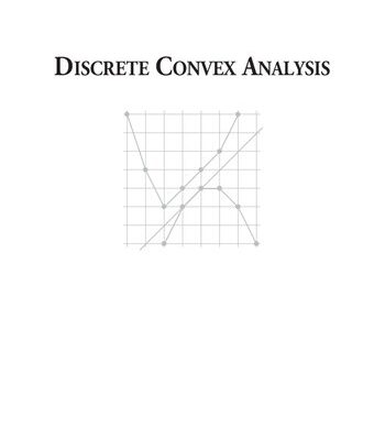 خرید و دانلود نسخه کامل کتاب Discrete Convex Analysis