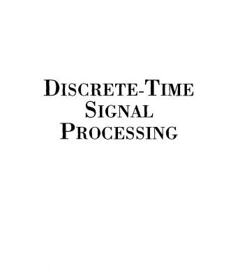خرید و دانلود نسخه کامل کتاب Discrete-Time Signal Processing