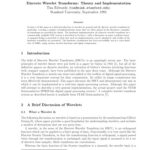خرید و دانلود نسخه کامل کتاب Discrete Wavelet Transforms, Theory and Implementation