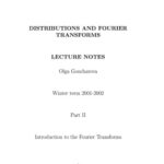 خرید و دانلود نسخه کامل کتاب Distributions and Fourier Transforms. Lectures Notes. Winter term 2001-2002. Part II