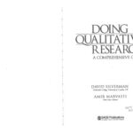 خرید و دانلود نسخه کامل کتاب Doing Qualitative Research: A Comprehensive Guide