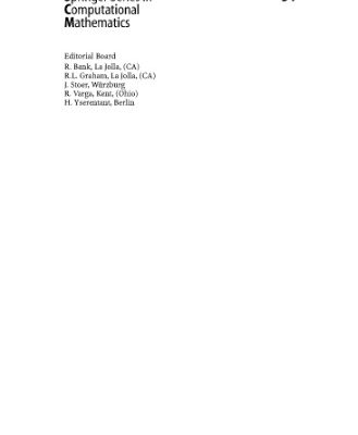 خرید و دانلود نسخه کامل کتاب Domain Decomposition Methods — Algorithms and Theory