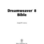 خرید و دانلود نسخه کامل کتاب Dreamweaver 8 Bible