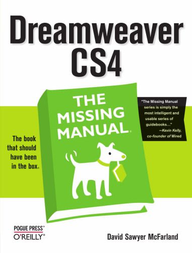 خرید و دانلود نسخه کامل کتاب Dreamweaver CS4: The Missing Manual_68b47c2d00205.jpeg خرید و دانلود نسخه کامل کتاب Dreamweaver CS4: The Missing Manual