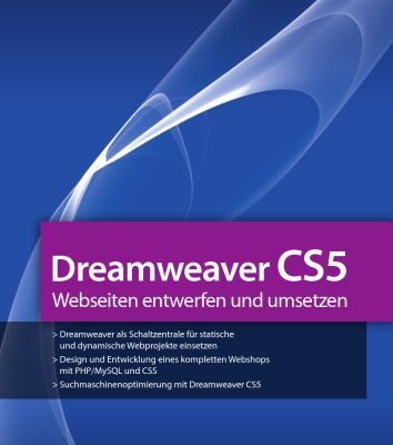 خرید و دانلود نسخه کامل کتاب Dreamweaver CS5: Webseiten entwerfen und umsetzen