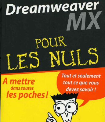 خرید و دانلود نسخه کامل کتاب Dreamweaver MX pour les Nuls
