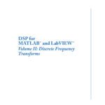 خرید و دانلود نسخه کامل کتاب DSP for MATLAB and LabVIEW, Volume II: Discrete Frequency Transforms