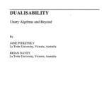 خرید و دانلود نسخه کامل کتاب Dualisability: Unary Algebras and Beyond