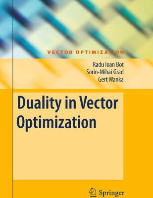 خرید و دانلود نسخه کامل کتاب Duality in Vector Optimization
