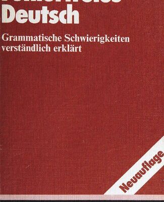 خرید و دانلود نسخه کامل کتاب Duden: Fehlerfreies Deutsch: Grammatische Schwierigkeiten verständlich erklärt