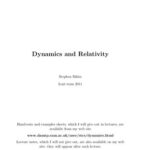 خرید و دانلود نسخه کامل کتاب Dynamics and Relativity
