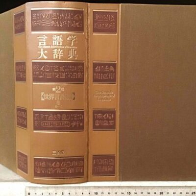 خرید و دانلود نسخه کامل کتاب 言語学大辞典 第2巻【世界言語編】中 さーに