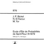 خرید و دانلود نسخه کامل کتاب Ecole d’Ete de Probabilites de Saint-Flour IX – 1979