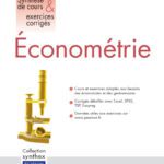 خرید و دانلود نسخه کامل کتاب Econométrie appliquée : Synthèse de cours et exercices corrigés