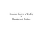 خرید و دانلود نسخه کامل کتاب Economic Control of Quality of Manufactured Product