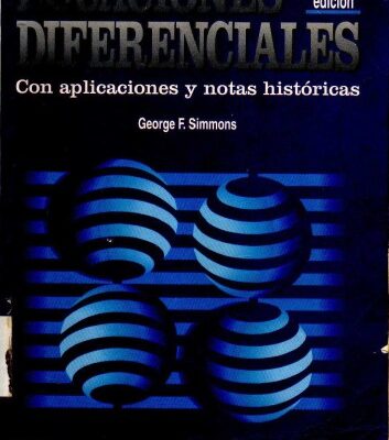 خرید و دانلود نسخه کامل کتاب Ecuaciones diferenciales con aplicaciones y notas historicas