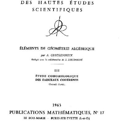 خرید و دانلود نسخه کامل کتاب EGA III 2: Etudes cohomologiques et faisceaux coherents