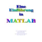 خرید و دانلود نسخه کامل کتاب Eine Einfuehrung in Matlab