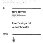 خرید و دانلود نسخه کامل کتاب Eine Termlogik mit Auswahloperator