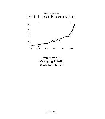 خرید و دانلود نسخه کامل کتاب Einfuehrung in die Statistik der Finanzmaerkte