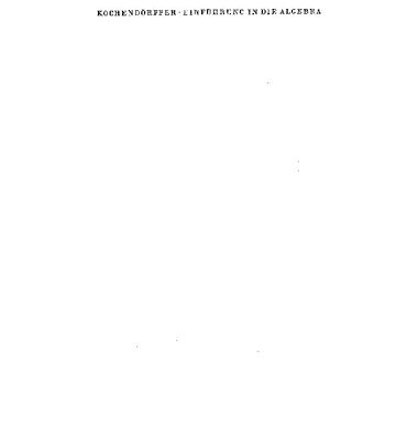 خرید و دانلود نسخه کامل کتاب Einführung in die Algebra