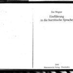 خرید و دانلود نسخه کامل کتاب Einführung in die Hurritische Sprache