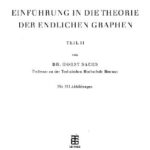 خرید و دانلود نسخه کامل کتاب Einfuhrung in die Theorie der endlichen Graphen, Teil