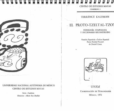 خرید و دانلود نسخه کامل کتاب El Proto-Tzeltal-Tzotzil