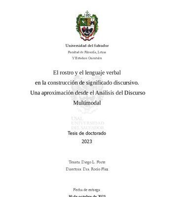 خرید و دانلود نسخه کامل کتاب El rostro y el lenguaje verbal en la construcción de significado discursivo. Una aproximación desde el Análisis del Discurso Multimodal