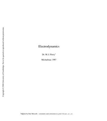 خرید و دانلود نسخه کامل کتاب Electrodynamics