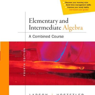 خرید و دانلود نسخه کامل کتاب Elementary and Intermediate Algebra, 4th Student Support Edition
