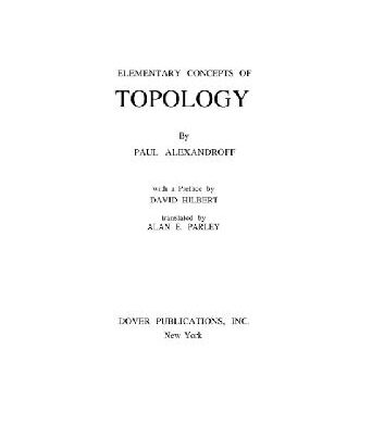 خرید و دانلود نسخه کامل کتاب Elementary concepts in Topology