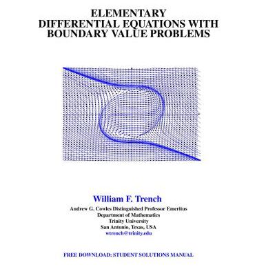 خرید و دانلود نسخه کامل کتاب Elementary Differential Equations with Boundary Value Problems