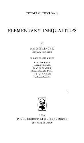 خرید و دانلود نسخه کامل کتاب Elementary inequalities (problem book, Tutorial Text 1)_689c69c85f05c.jpeg خرید و دانلود نسخه کامل کتاب Elementary inequalities (problem book, Tutorial Text 1)