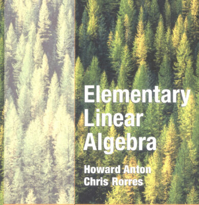خرید و دانلود نسخه کامل کتاب Elementary linear algebra with applications