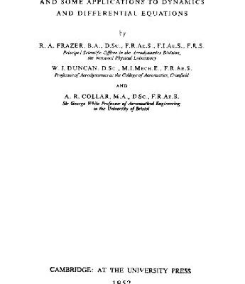 خرید و دانلود نسخه کامل کتاب Elementary Matrices and Some Applications to Dynamics and Differential Equations