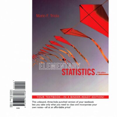 خرید و دانلود نسخه کامل کتاب Elementary Statistics