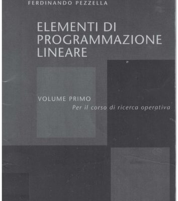 خرید و دانلود نسخه کامل کتاب Elementi di programmazione lineare