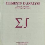 خرید و دانلود نسخه کامل کتاب Eléments d’analyse – Cours et exercices : Séries et intégrales généralisées