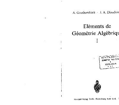 خرید و دانلود نسخه کامل کتاب Elements de geometrie algebrique