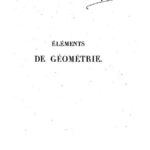 خرید و دانلود نسخه کامل کتاب Elements de geometrie