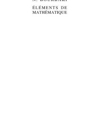 خرید و دانلود نسخه کامل کتاب Elements de Mathematique. Algebre commutative. Chapitre 10