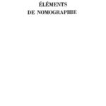 خرید و دانلود نسخه کامل کتاب Eléments de nomographie