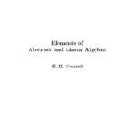 خرید و دانلود نسخه کامل کتاب Elements of abstract and linear algebra (free web version)